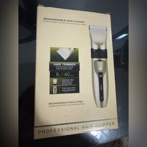 Hair Clipper rechargeable- New